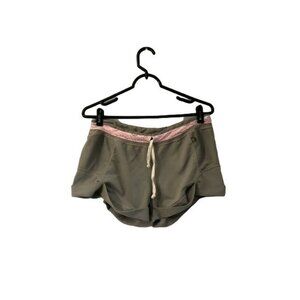 Maaji Womens Lounge Gray Knit Cuffed Shorts Size Medium